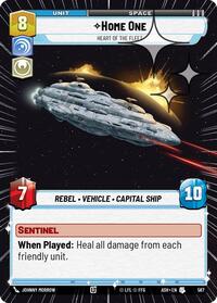 Home One - Heart of the Fleet (Hyperspace Foil) #567