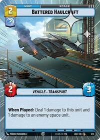 Battered Haulcraft (Hyperspace Foil) #573