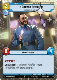 Doctor Pershing - Dedicated to Research (Hyperspace Foil) #574
