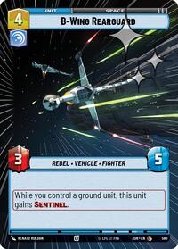 B-Wing Rearguard (Hyperspace Foil) #580