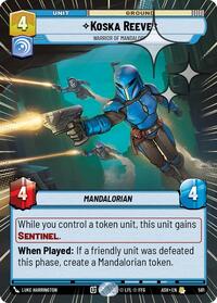 Koska Reeves - Warrior of Mandalore (Hyperspace Foil) #581