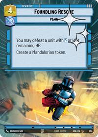 Foundling Rescue (Hyperspace Foil) #594