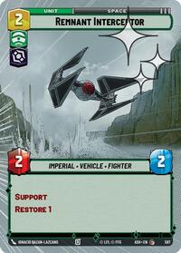 Remnant Interceptor (Hyperspace Foil) #597
