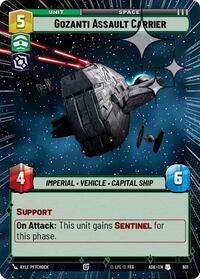 Gozanti Assault Carrier (Hyperspace Foil) #601