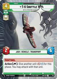 T-6 Shuttle 1974 - With a Mentor's Dedication (Hyperspace Foil) #611
