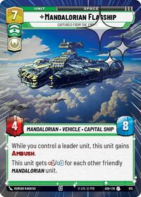 Mandalorian Flagship - Captured from the Empire (Hyperspace Foil) #615