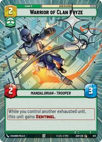 Warrior of Clan Kryze (Hyperspace Foil) #622