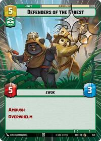 Defenders of the Forest (Hyperspace Foil) #631