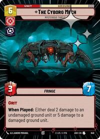 The Cyborg Mech - Mysterious Threat (Hyperspace Foil) #649