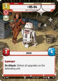 R5-D4 - Built for Adventure (Hyperspace Foil) #658