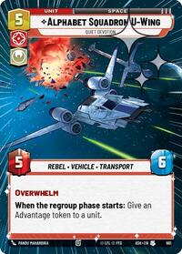 Alphabet Squadron U-Wing - Quiet Devotion (Hyperspace Foil) #661