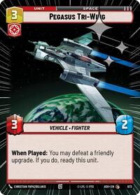 Pegasus Tri-Wing (Hyperspace Foil) #673