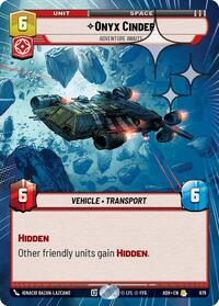 Onyx Cinder - Adventure Awaits (Hyperspace Foil) #679