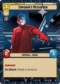 Emperor's Messenger (Hyperspace Foil) #691