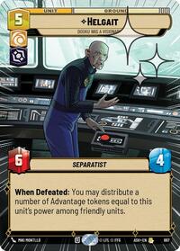 Helgait - Dooku Was a Visionary (Hyperspace Foil) #697