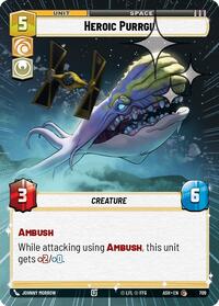 Heroic Purrgil (Hyperspace Foil) #709