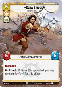 Ezra Bridger - The Force is All I Need (Hyperspace Foil) #711