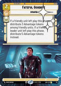 Fateful Goodbye (Hyperspace Foil) #713
