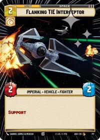 Flanking TIE Interceptor (Hyperspace Foil) #717