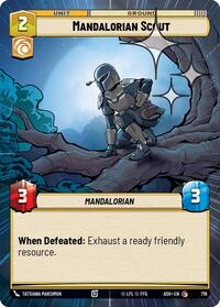 Mandalorian Scout (Hyperspace Foil) #718