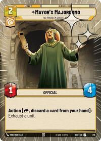 Mayor's Majordomo - No Problem Groveling (Hyperspace Foil) #719