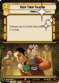 Keep Them Talking (Hyperspace Foil) #735