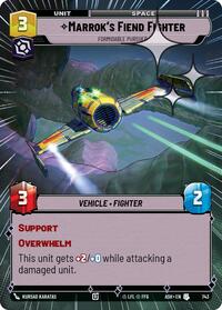Marrok's Fiend Fighter - Formidable Pursuer (Hyperspace Foil) #743