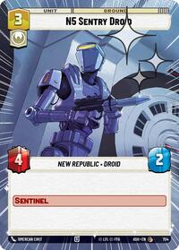 N5 Sentry Droid (Hyperspace Foil) #754