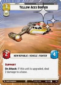 Yellow Aces Bomber (Hyperspace Foil) #755