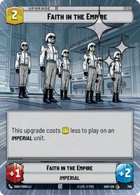 Faith in the Empire (Hyperspace Foil) #764