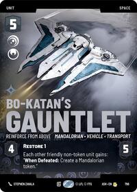 Bo-Katan's Gauntlet - Reinforce from Above (Prestige) #796