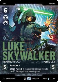 Luke Skywalker - Answering the Call (Prestige) #801