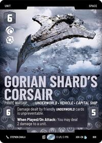Gorian Shard's Corsair - Pirate Warship (Prestige) #808