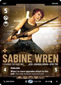 Sabine Wren - I Learned the Hard Way (Prestige) #811