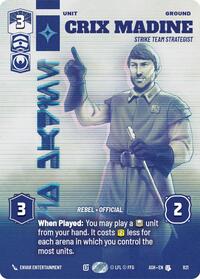 Crix Madine - Strike Team Strategist (Prestige) #821