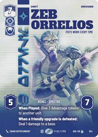 Zeb Orrelios - Fists Work Every Time (Prestige) #824