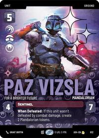 Paz Vizsla - For a Brighter Future (Prestige Foil) #832