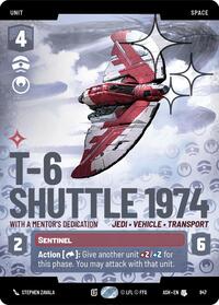 T-6 Shuttle 1974 - With a Mentor's Dedication (Prestige Foil) #847