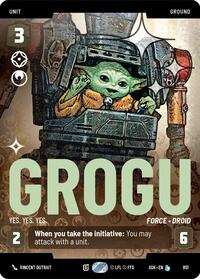 Grogu - Yes. Yes. Yes. (Prestige Foil) #851