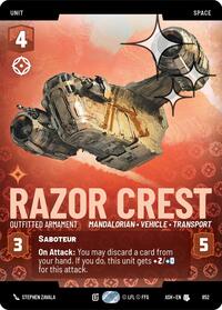 Razor Crest - Outfitted Armament (Prestige Foil) #852