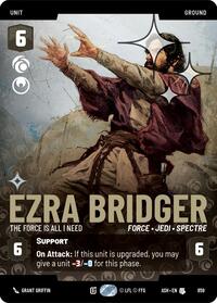 Ezra Bridger - The Force is All I Need (Prestige Foil) #859