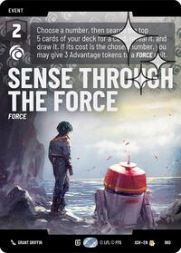 Sense Through the Force (Prestige Foil) #860