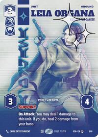 Leia Organa - Vigilant for Danger (Prestige Foil) #866