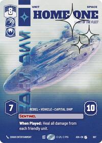 Home One - Heart of the Fleet (Prestige Foil) #867