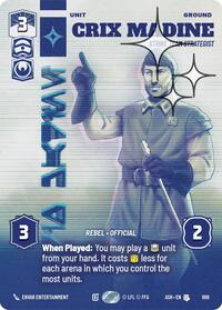 Crix Madine - Strike Team Strategist (Prestige Foil) #868