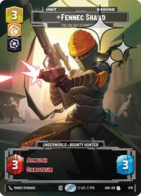 Fennec Shand - The Galaxy Is Dangerous (Prestige Foil) #875