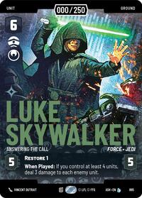 Luke Skywalker - Answering the Call (Serialized) #895