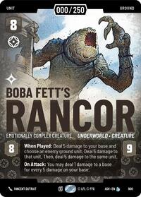 Boba Fett's Rancor - Emotionally Complex Creature (Serialized) #900