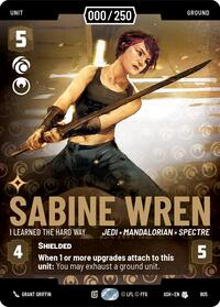 Sabine Wren - I Learned the Hard Way (Serialized) #905