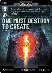 One Must Destroy to Create (Serialized) #910